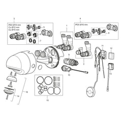 Mora elektronica-unit voor Mora Tronic Compact WMS (vanaf 2019) 729466.AE