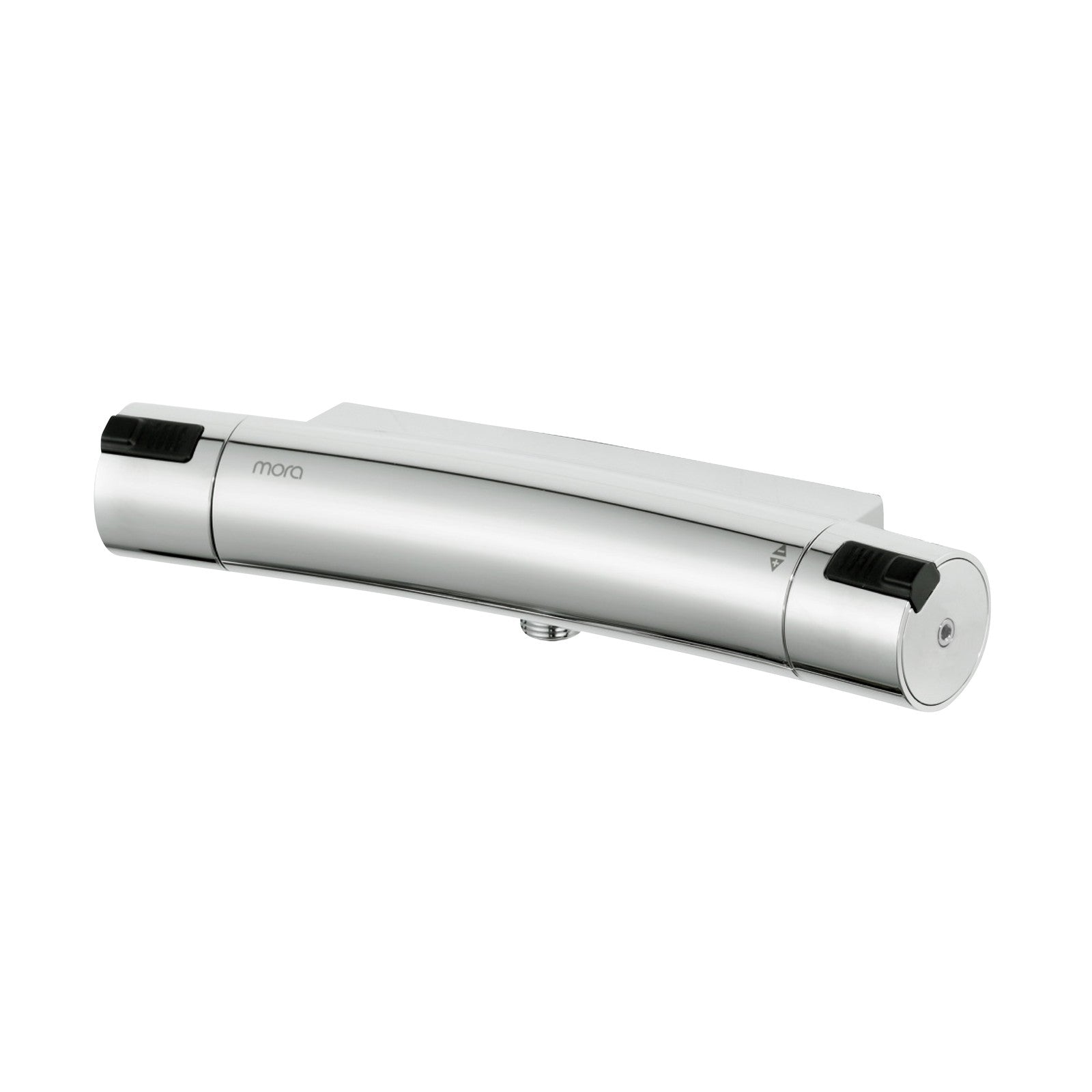 Mora MMIX T5 Safe douchethermostaat met aansluiting onder, hartmaat 150 mm, incl. S-koppelingen, chr
