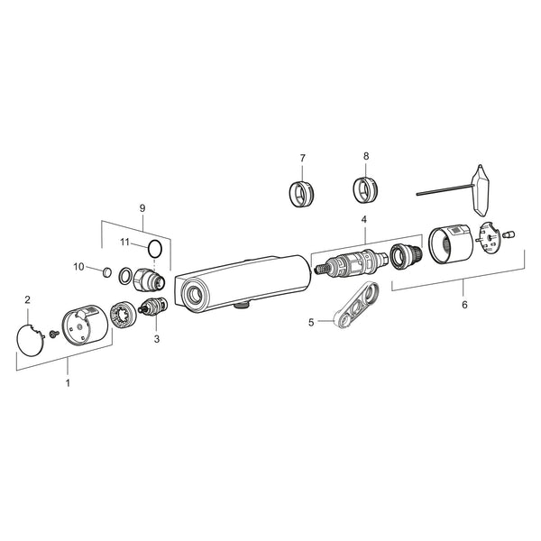 Mora MMIX T5 Safe douchethermostaat met aansluiting onder, hartmaat 150 mm, incl. S-koppelingen, chr