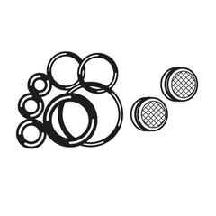 Mora pakkingset voor Mora Term thermostaatkranen hartmaat 153 en 160 mm 851296.AE