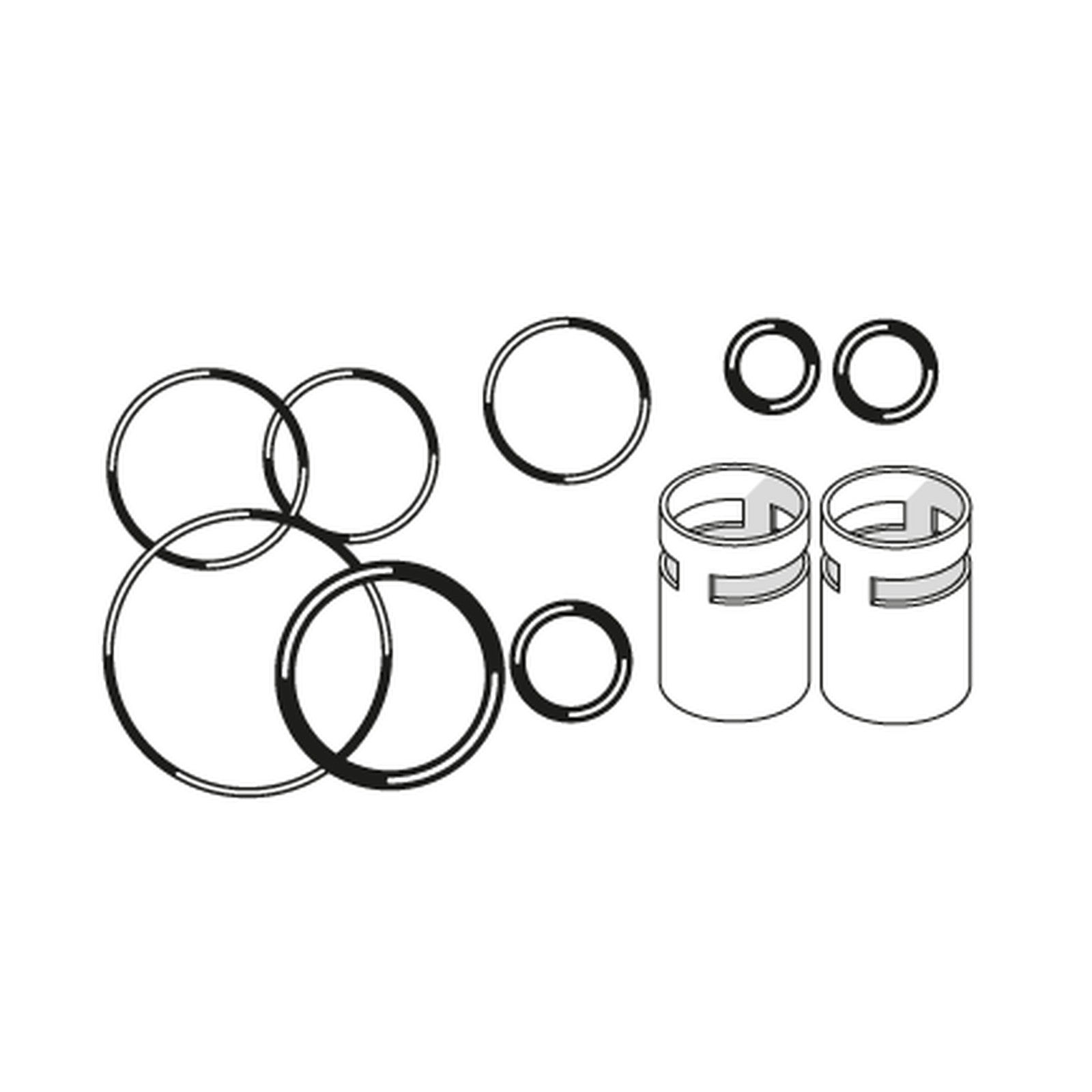 Mora pakkingset voor Mora Term thermostaatkraan hartmaat 40 mm 851297.AE