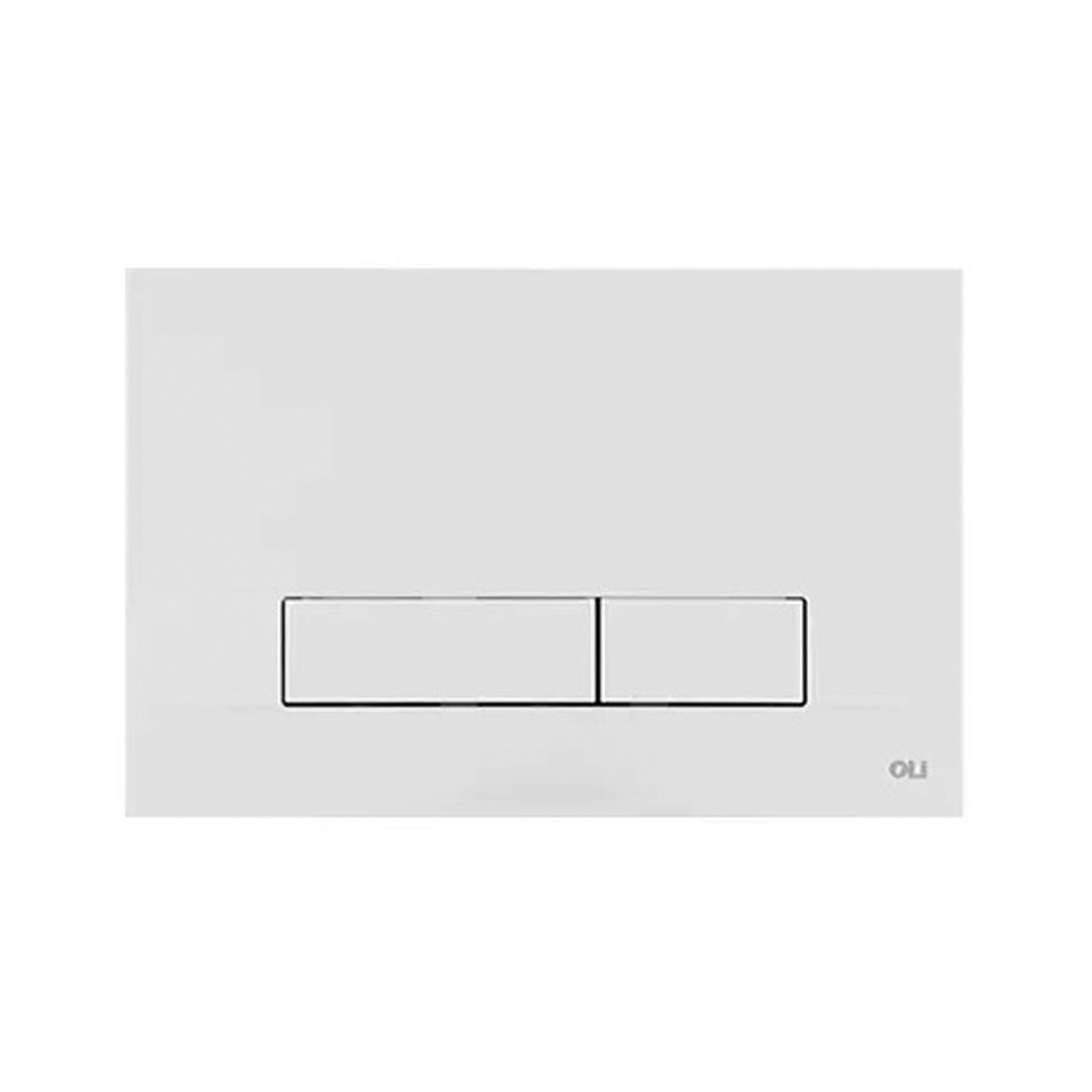 Oliver International Narrow bedieningspaneel 	230x150mm voor dubbele spoeling tbv Oli74/Oli120