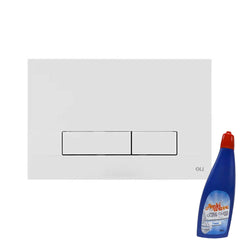 Oliver International Narrow bedieningspaneel 	230x150mm voor dubbele spoeling tbv Oli74/Oli120