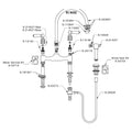 Onderdelentekening Perrin & Rowe Ionian 4173