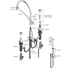 Onderdelentekening Perrin & Rowe Athenian 4375