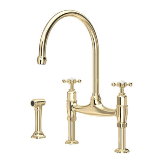 Perrin & Rowe Ionian 4172 keukenbrugkraan goud