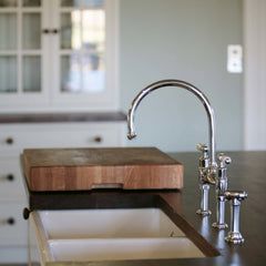Perrin & Rowe Ionian 4173 chroom in een keuken