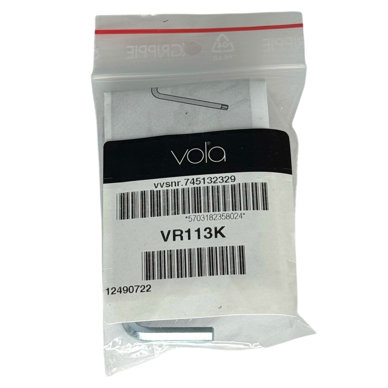 Vola Adapter set for VR133 spout Article number VR113K