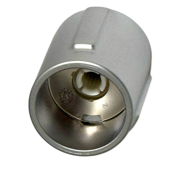 Kemper fixed plastic knob with clamping part for frost protection