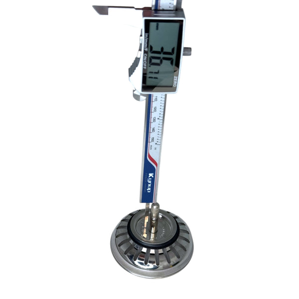 Franke Korfplug met korte stift en kogeltje ,50mm dichting chroom