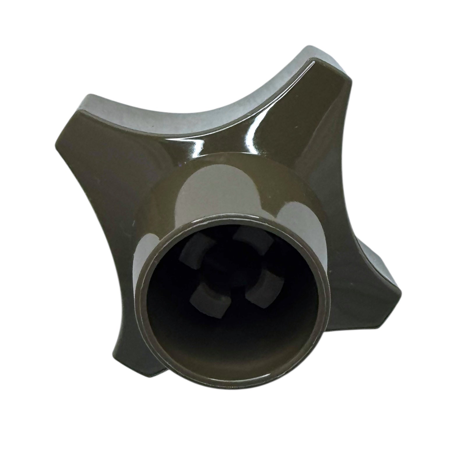 Olive Plastic Handle for Warm Water 600341AE