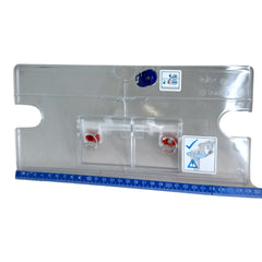 Sanit afdekplaat met hevels voor de bediening Art. 73.281.01..0000