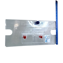 Sanit afdekplaat met hevels voor de bediening Art. 73.281.01..0000