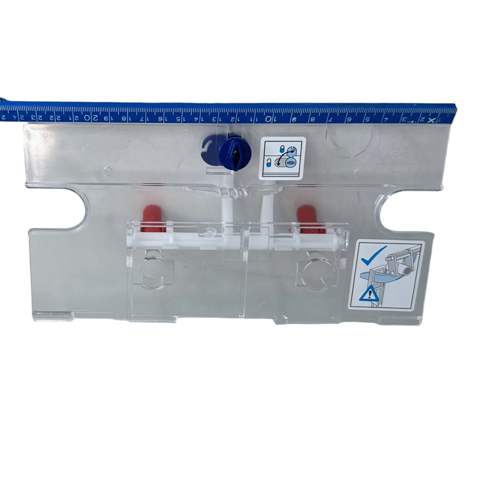 Sanit cover plate medium with levers for operation Art. 03.372.00..0000
