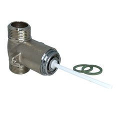 Sanit Zelfsluitende afsluiter DN15 met drukpen Art. 03.105.00..0000