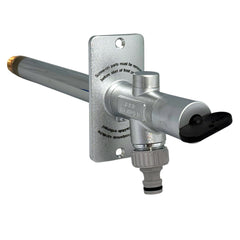 Kemper FROSTI outdoor tap with rectangular plate and key operation Art. 5790201500