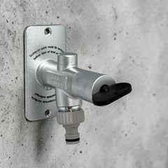 Kemper FROSTI outdoor tap with rectangular plate and key operation Art. 5790201500