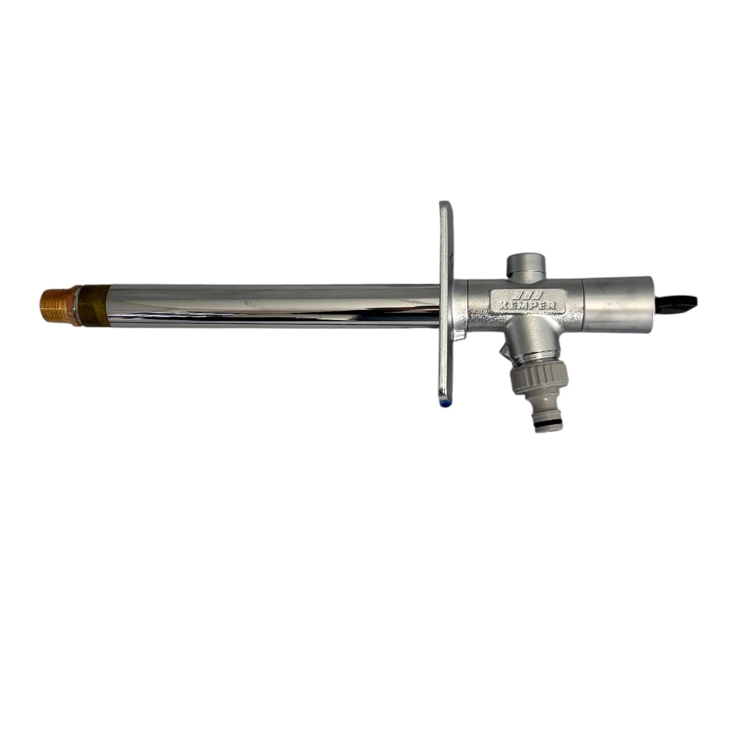 Kemper FROSTI outdoor tap with rectangular plate and key operation Art. 5790201500