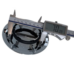 Geberit deksel tbv Uniflex douchebaksifon DN90 (diameter deksel 115mm) chroom
