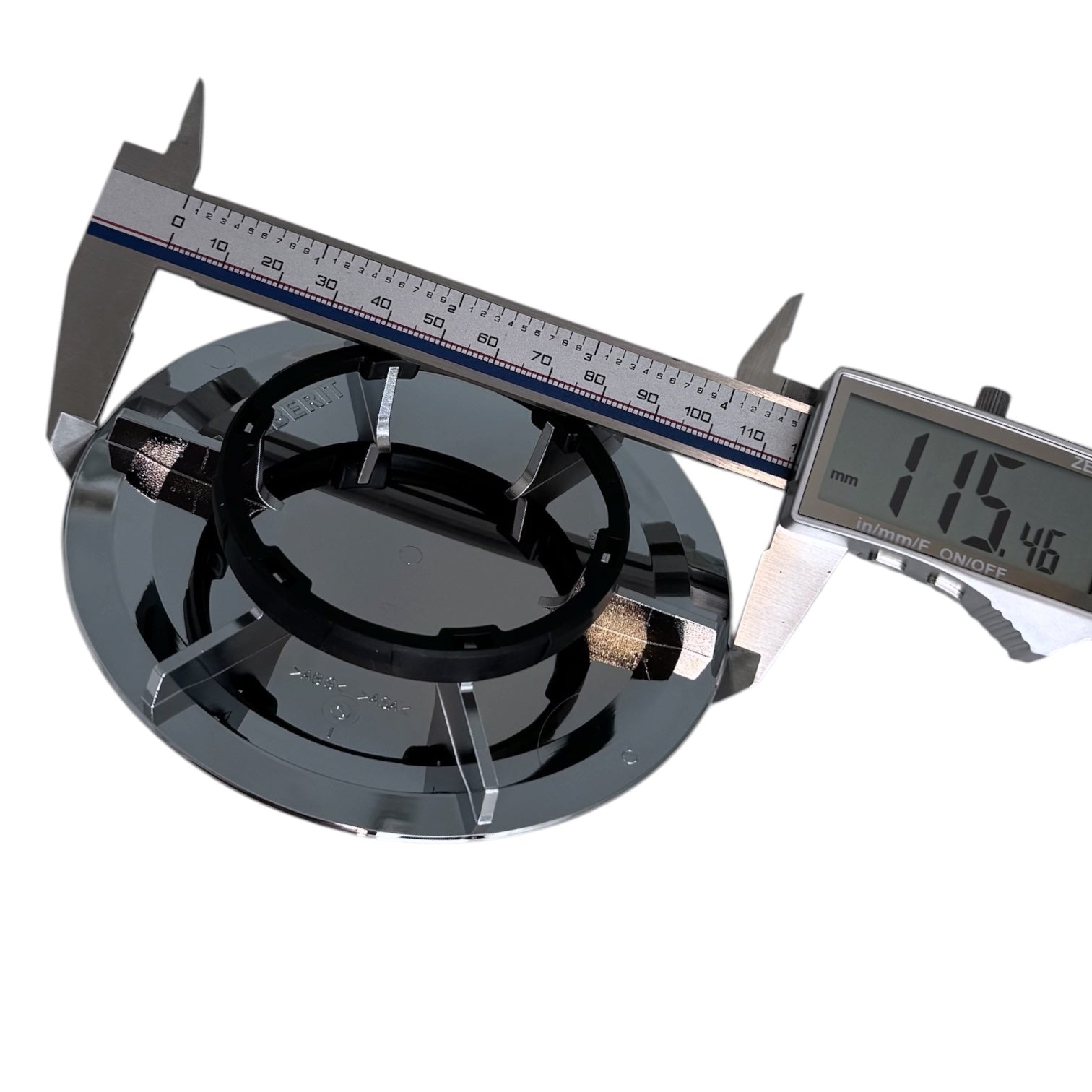 Geberit deksel tbv Uniflex douchebaksifon DN90 (diameter deksel 115mm) chroom