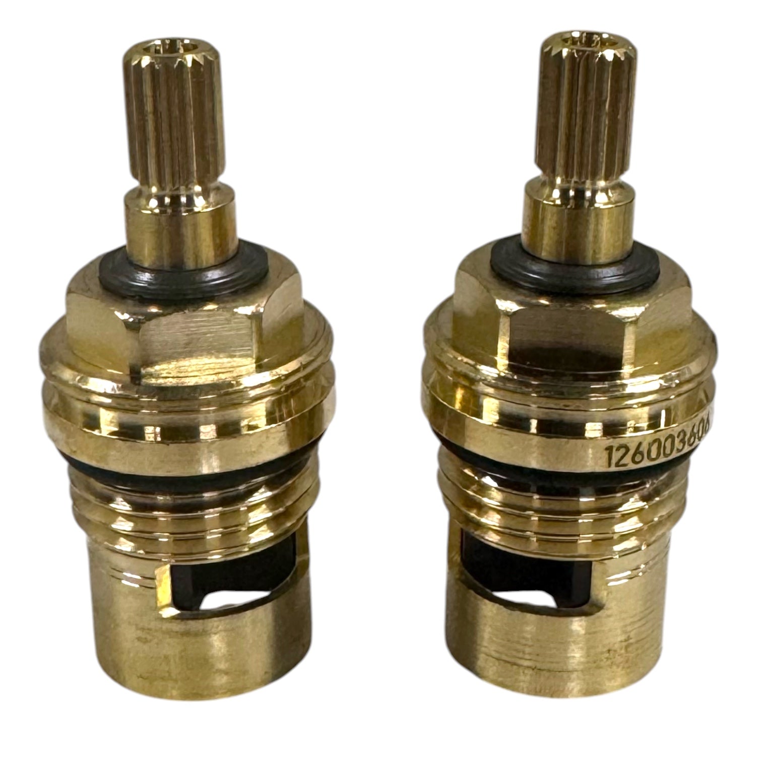 Horus setje keramisch binnenwerken 1/2 90gr 2x rechts sluitend (voor kruisgrepen) Art. 92.010