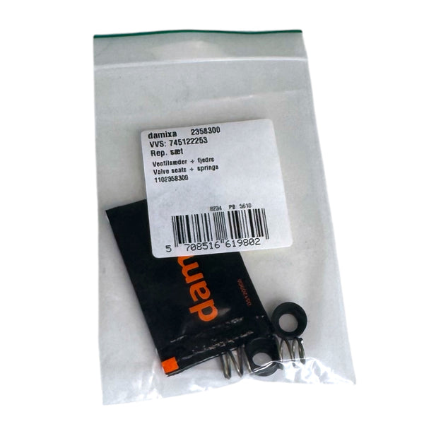 Damixa Dichtingsetje 2x vormdichting met veer Artikelnummer 23583.00