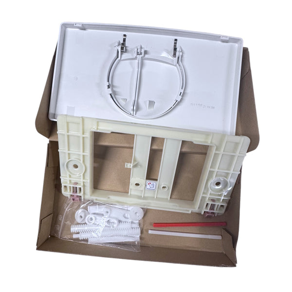SANIT Frontbedieningspaneel groot (dual flush) voor closet-voorwandelement 995 WIT 16.018.01..0000