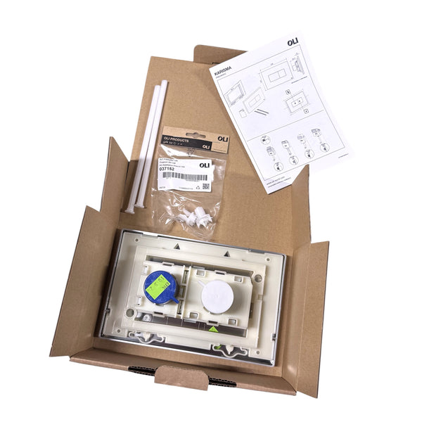 Oliver International Karisma bedieningspaneel matchroom voor dubbele spoeling (dual flush)