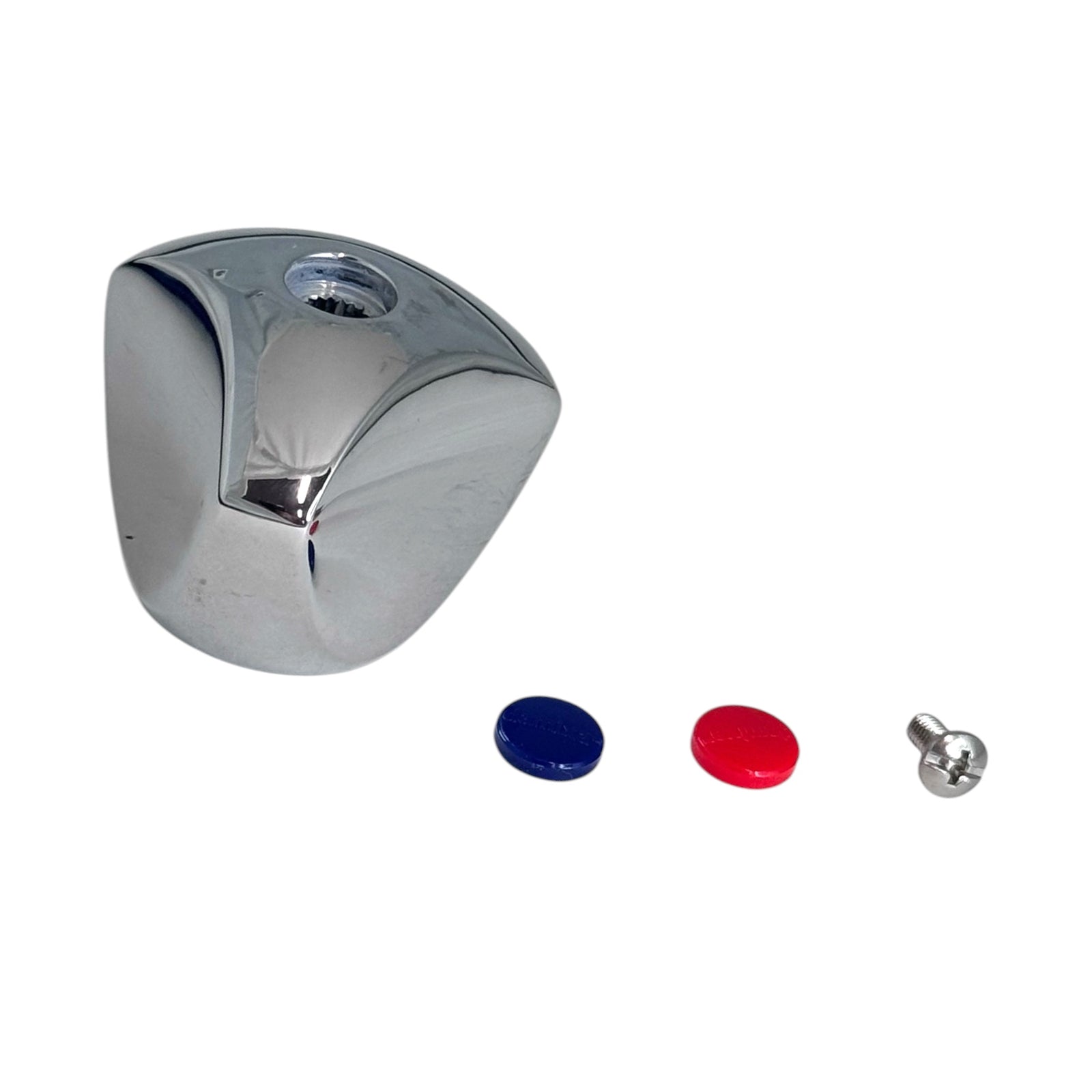 Damixa losse greep met warm / koud indicatie Serie 30 per stuk Chroom 03113.00
