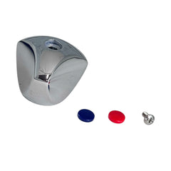 Damixa losse greep met warm / koud indicatie Serie 30 per stuk Chroom 03113.00