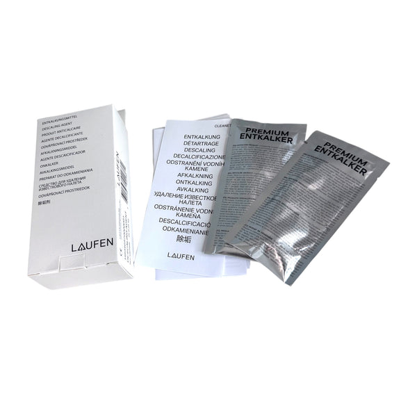 LAUFEN Cleanet Riva Ontkalkingsmiddel voor 1 toepassing (1 x 2 stuks) Art. H8946970000001