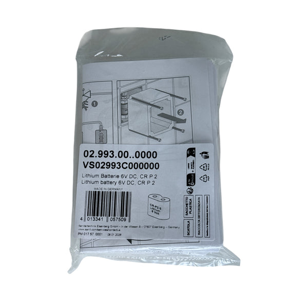 Sanit Lithium 6V DC CR-P-2 Art. 02.993.00..0000