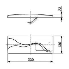 Sanit control panel for top operation 16.005.01..0000