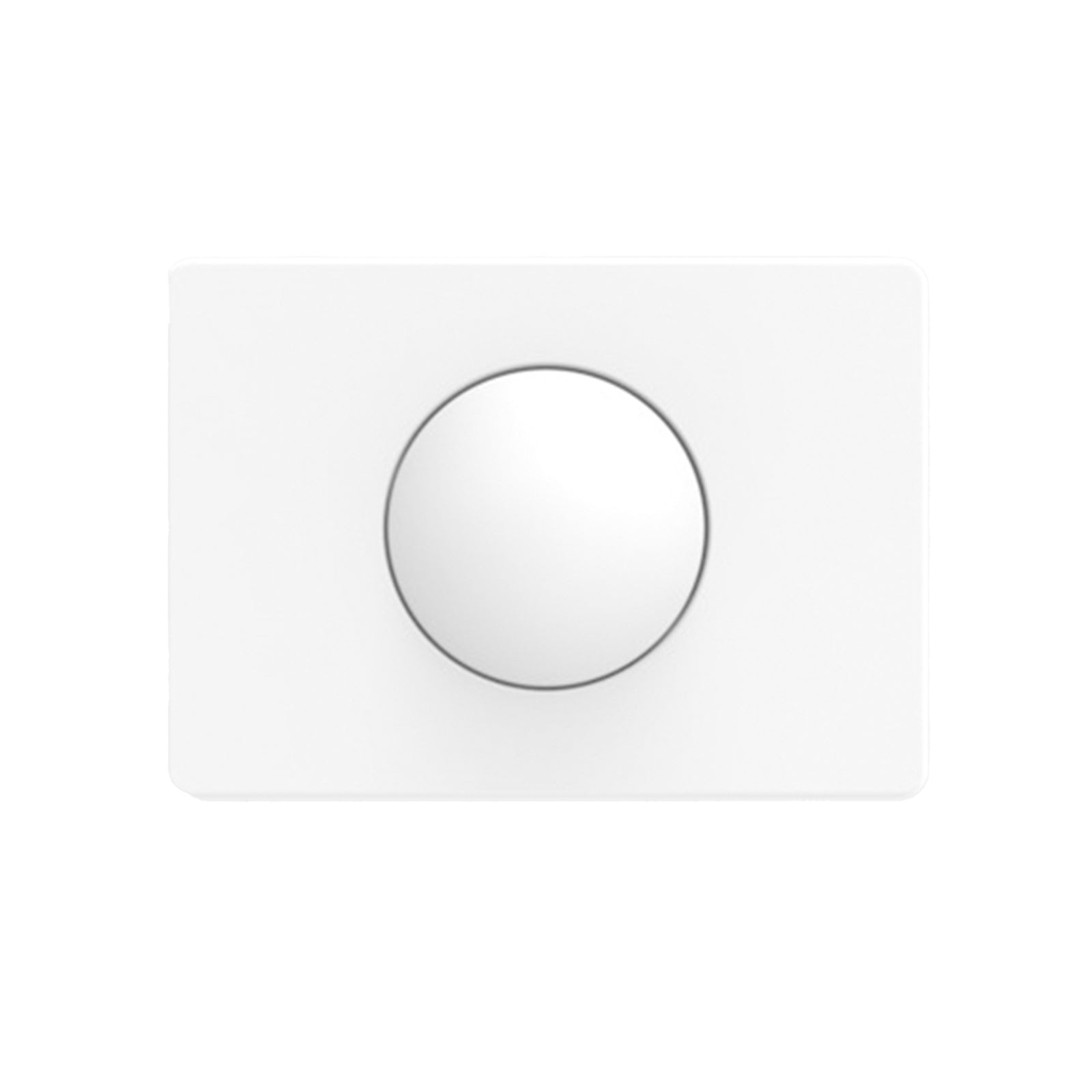 Sanit control panel small with cable control S-704 single flush 16.704