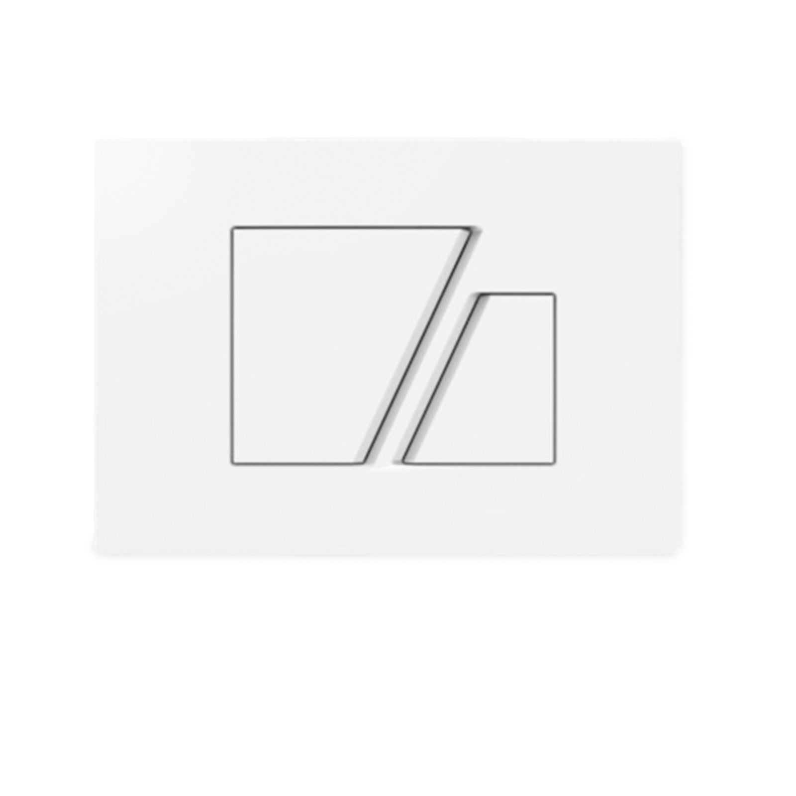 Sanit control panel small with cable control S-707 Dual Flush plastic 16.707