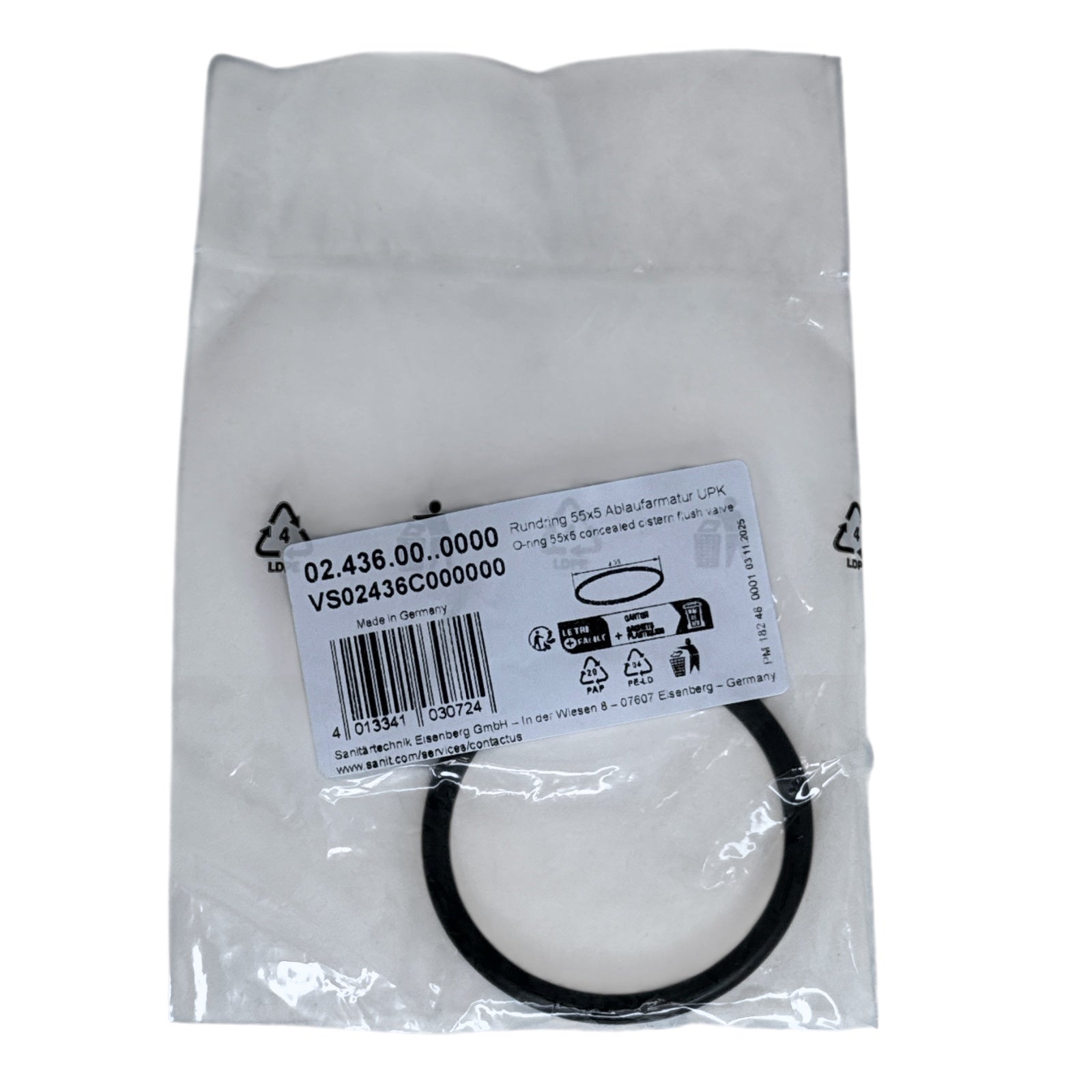 Sanit dichting uitstroom mechaniek INEO Art. 02.436.00..0000