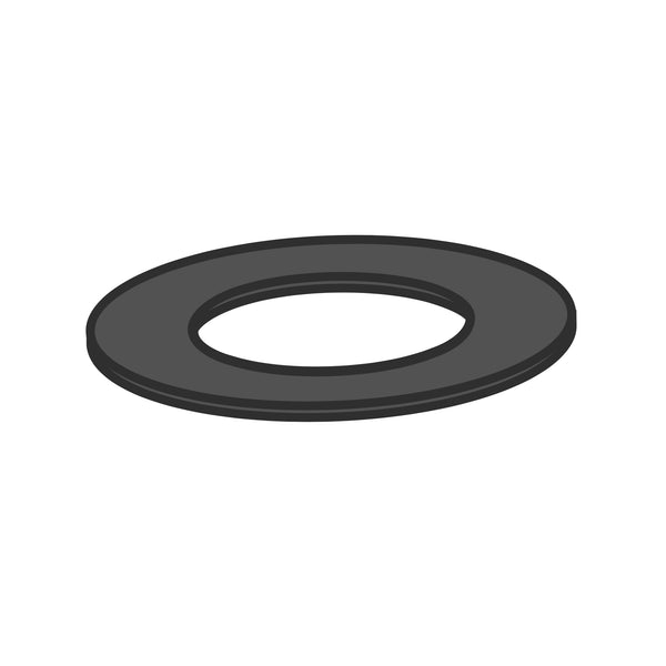 Sanit bottom valve rubber 61x30x3mm Art. 73.208.00..0000