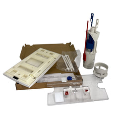 Sanit Upgrade set with dual flush panel F102 (white) Art. 73.308.01..0000