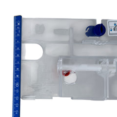 Sanit afdekplaat F300 klein met hevels voor de bediening Art. 73.340.82..0000