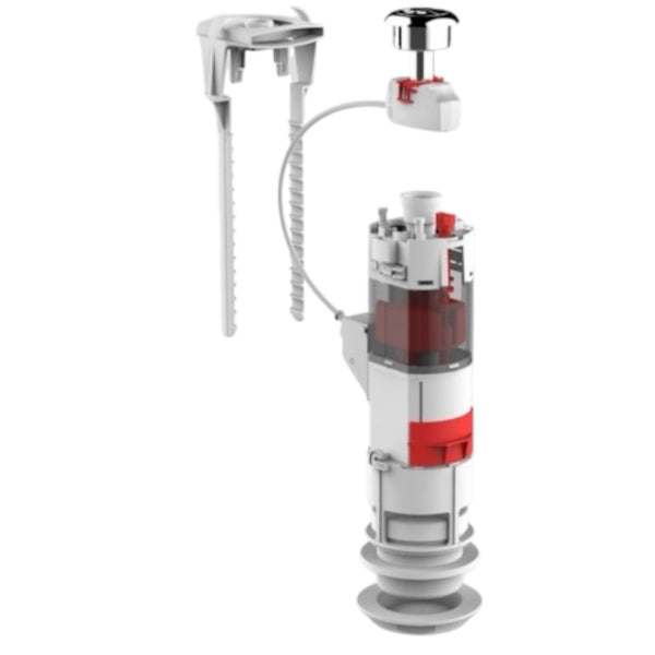 SANIT / ABU Cable-operated bottom valve for INEO PLUS with various bridge pieces 03.982.00..0000