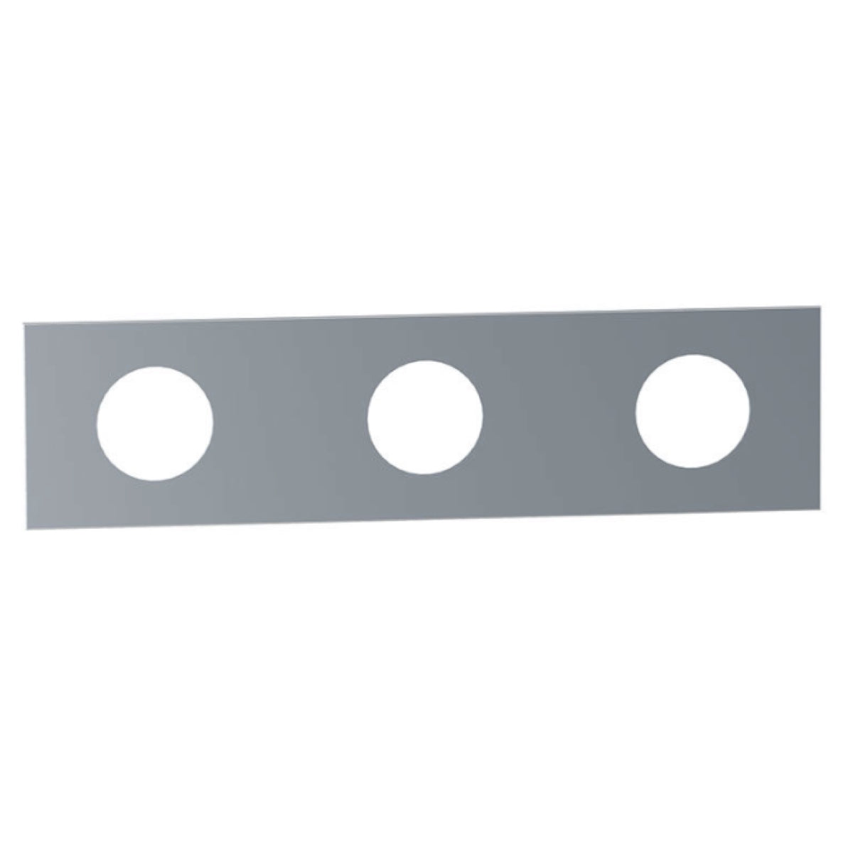 VOLA Afdekplaat 3-gats 231/309 x 60 gaten Ø33 mm en Ø33/Ø30  mm VR1037 / 003K / 003 / 003B