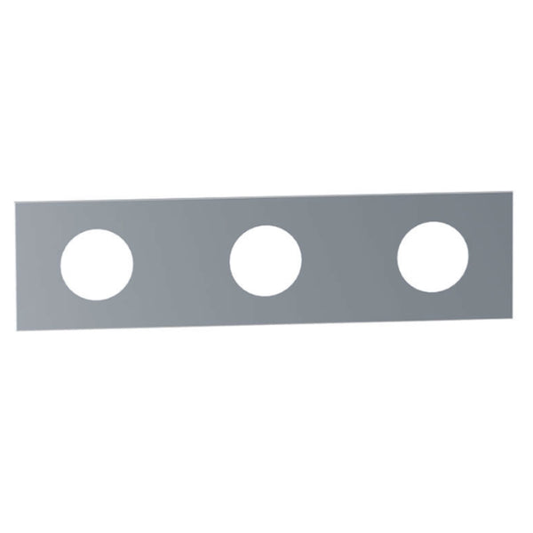 VOLA Afdekplaat 3-gats 231/309 x 60 gaten Ø33 mm en Ø33/Ø30  mm VR1037 / 003K / 003 / 003B