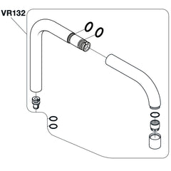 VOLA complete uitloop KV1/KV8 div. lengtes van 01/2013-06/2016 VR132