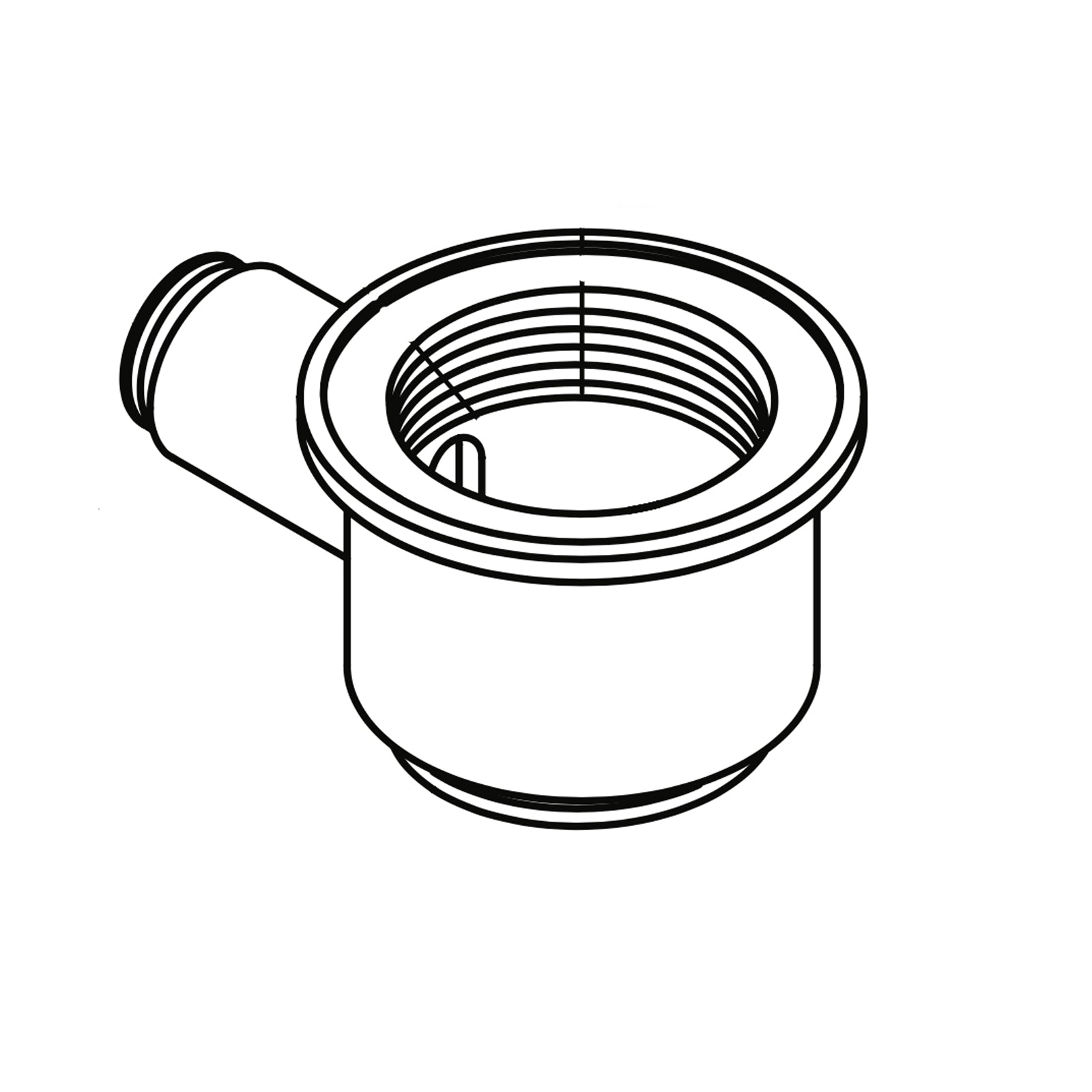 VOLA basisstuk van waste tbv HV1 / HV3 VR1687