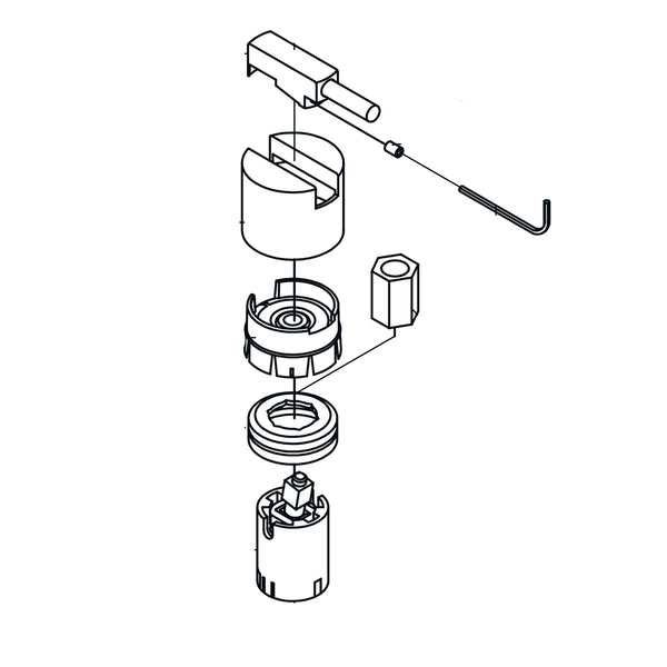 VOLA Upgrade kit KV1 / HV1 / 500 greep + binnenwerk VR297