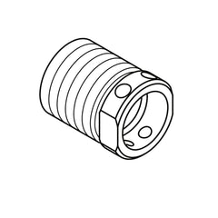 VOLA loose coupling piece various lengths for main shower 060 and 080ST VR648