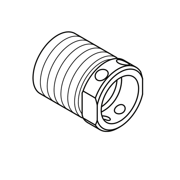 VOLA loose coupling piece various lengths for main shower 060 and 080ST VR648