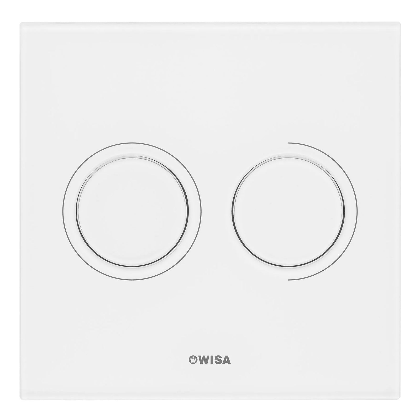 Wisa XS Bedieningspaneel Luga glas DF glas wit Artikelnummer 8050419801