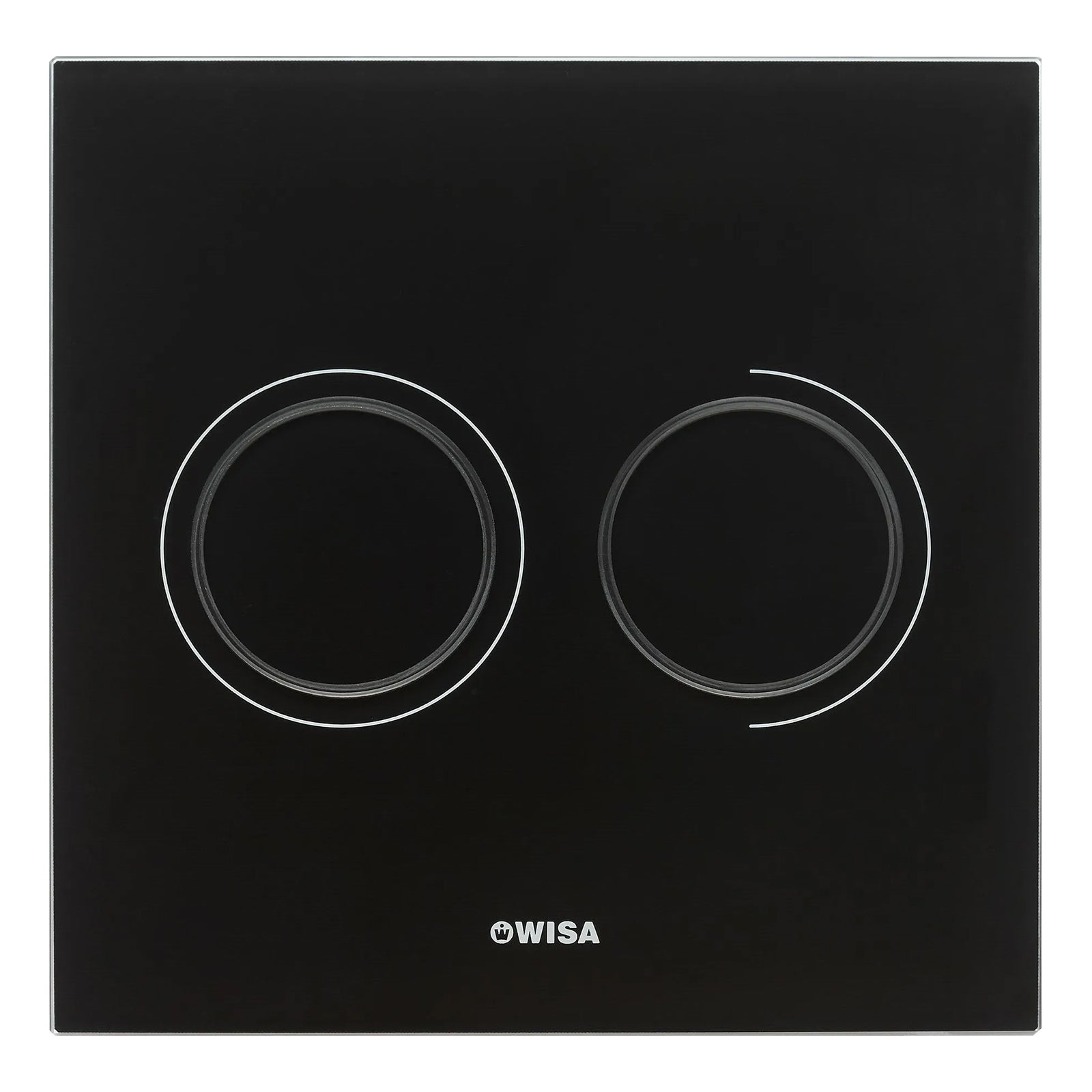 Wisa XS Control panel Luga glass DF glass black Article number 8050419838