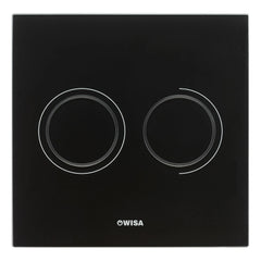 Wisa XS Control panel Luga glass DF glass black Article number 8050419838